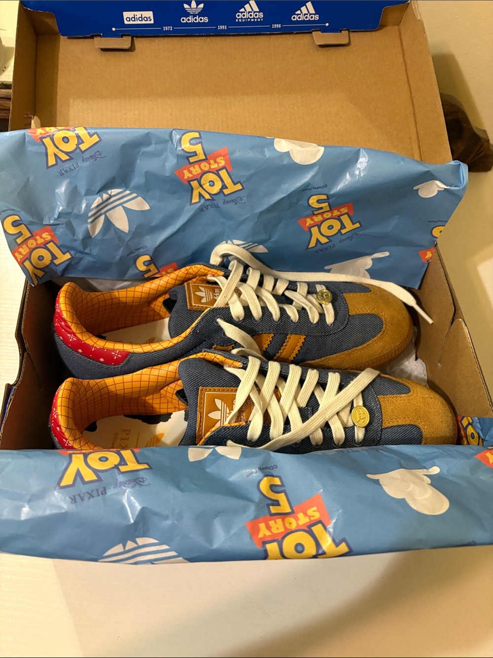 Adidas Sambas Toy Story 5 inspired
